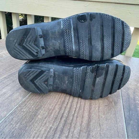 Hunter Tall Black Original Glass waterproof rain boots size M 6 W 7 - Picture 6 of 7